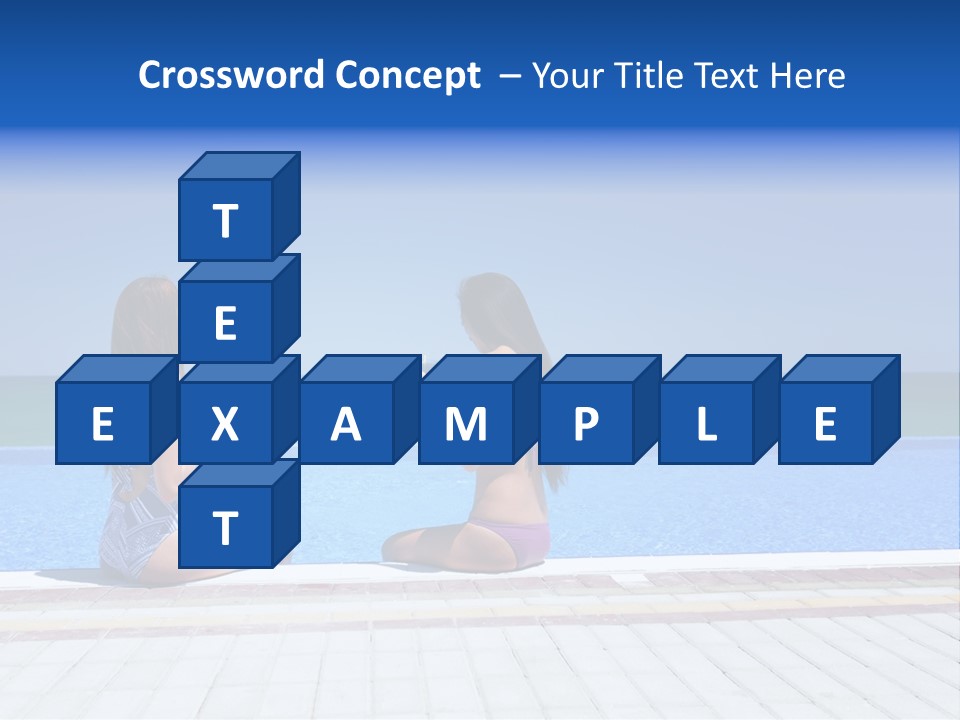 Ocean Beautiful White PowerPoint Template