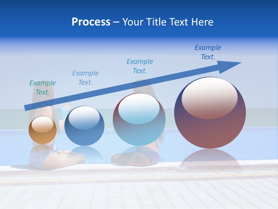 Ocean Beautiful White PowerPoint Template