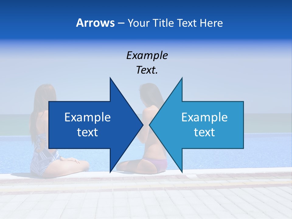 Ocean Beautiful White PowerPoint Template