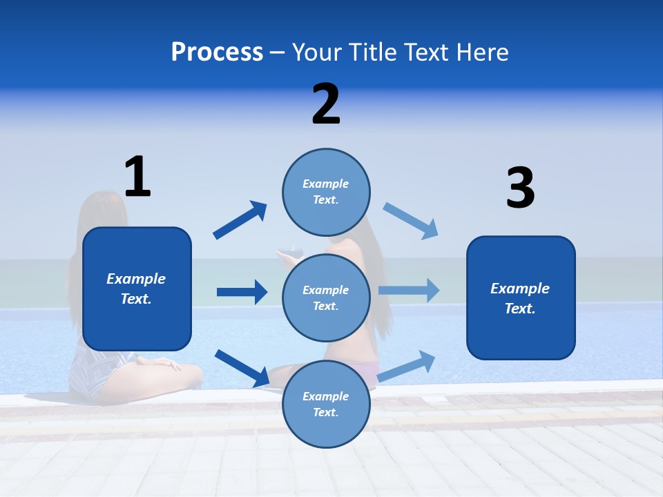 Ocean Beautiful White PowerPoint Template