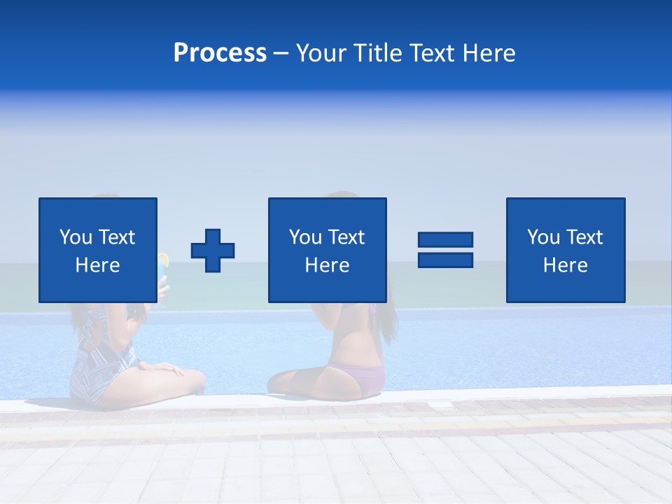 Ocean Beautiful White PowerPoint Template