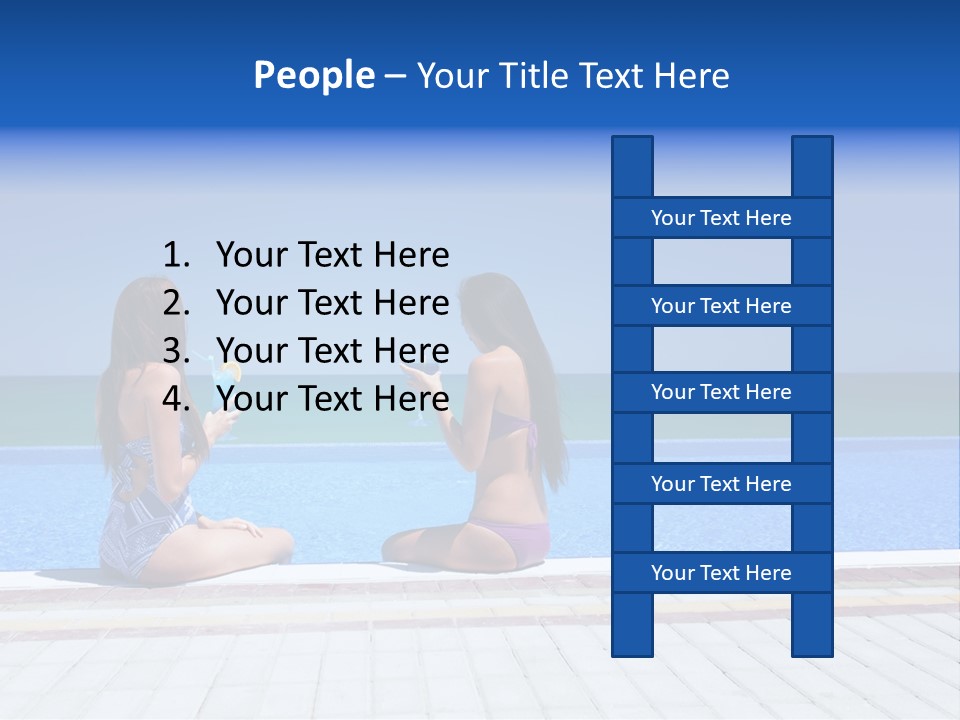 Ocean Beautiful White PowerPoint Template