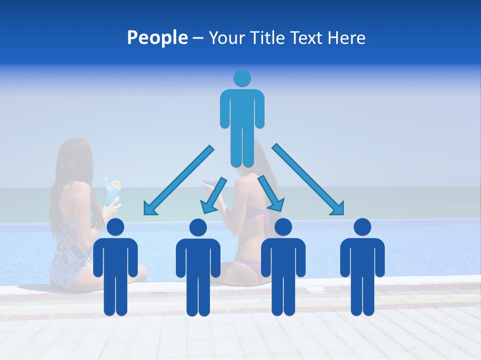 Ocean Beautiful White PowerPoint Template