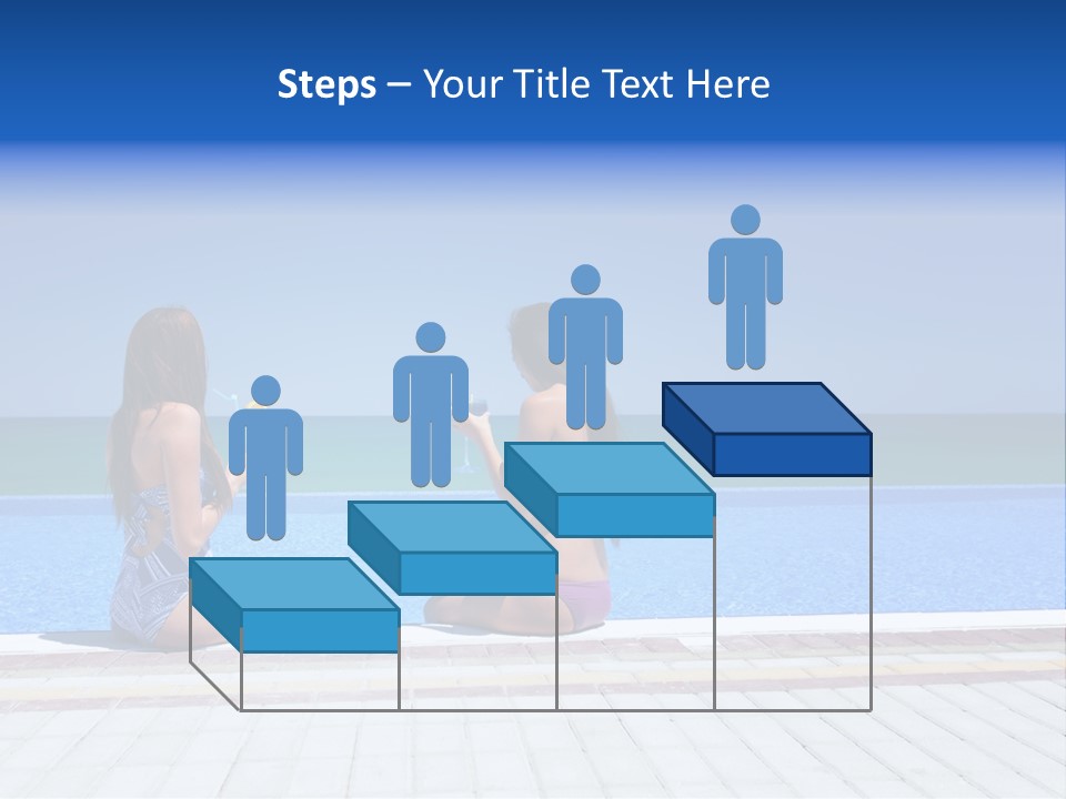 Ocean Beautiful White PowerPoint Template