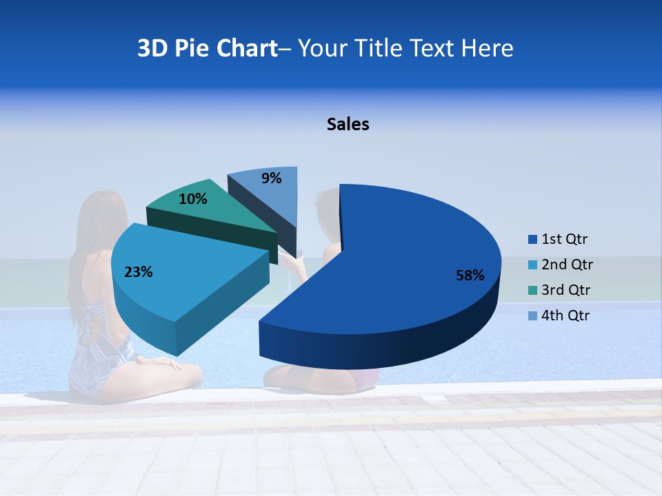 Ocean Beautiful White PowerPoint Template