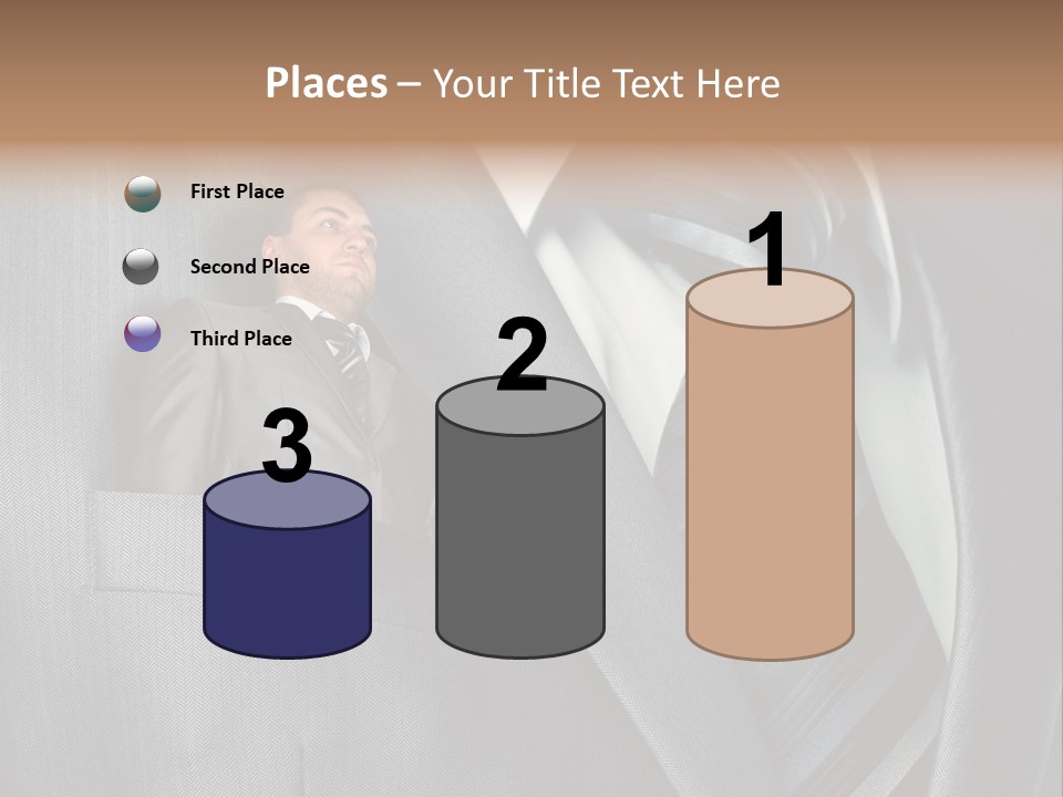 Job Person Suit PowerPoint Template