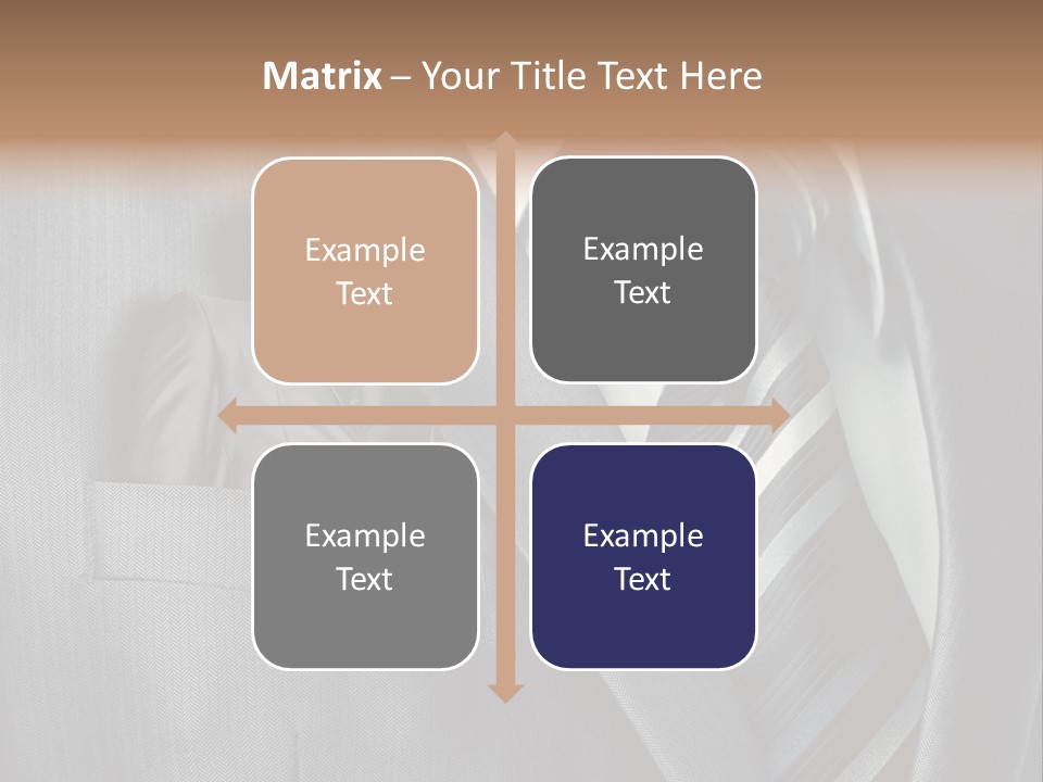 Job Person Suit PowerPoint Template