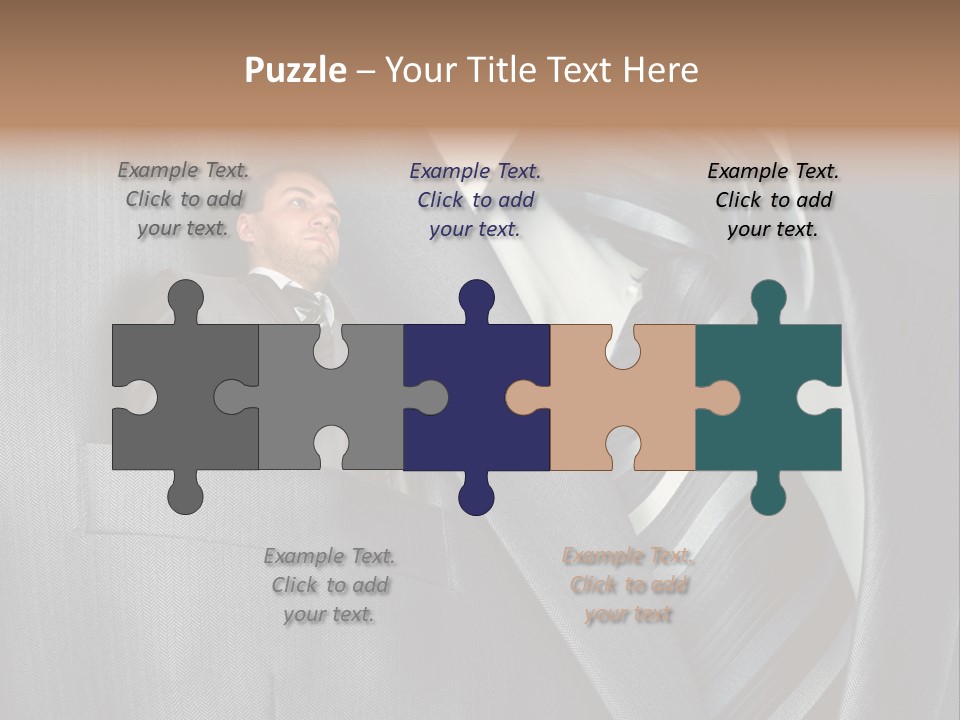 Job Person Suit PowerPoint Template