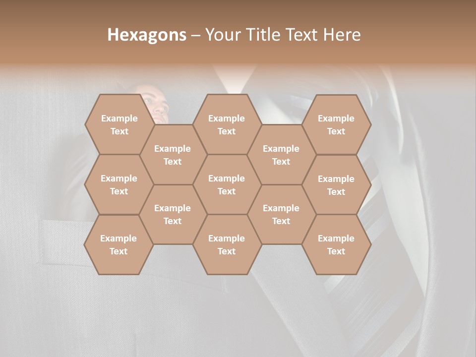 Job Person Suit PowerPoint Template