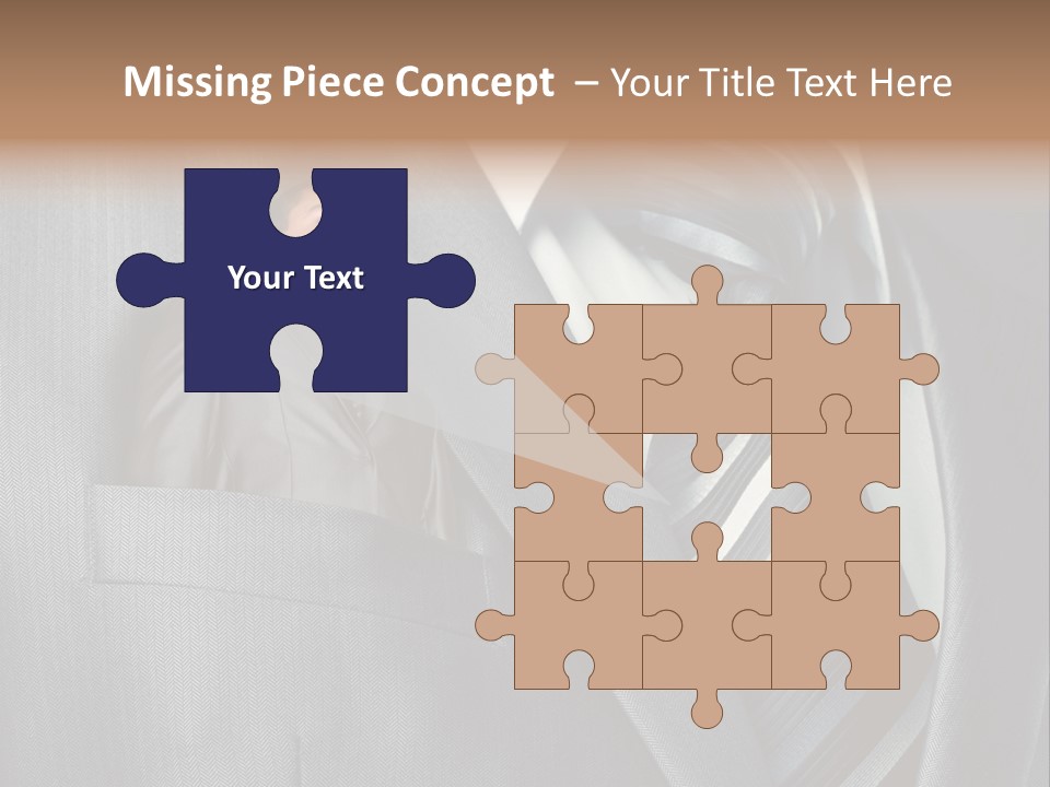 Job Person Suit PowerPoint Template