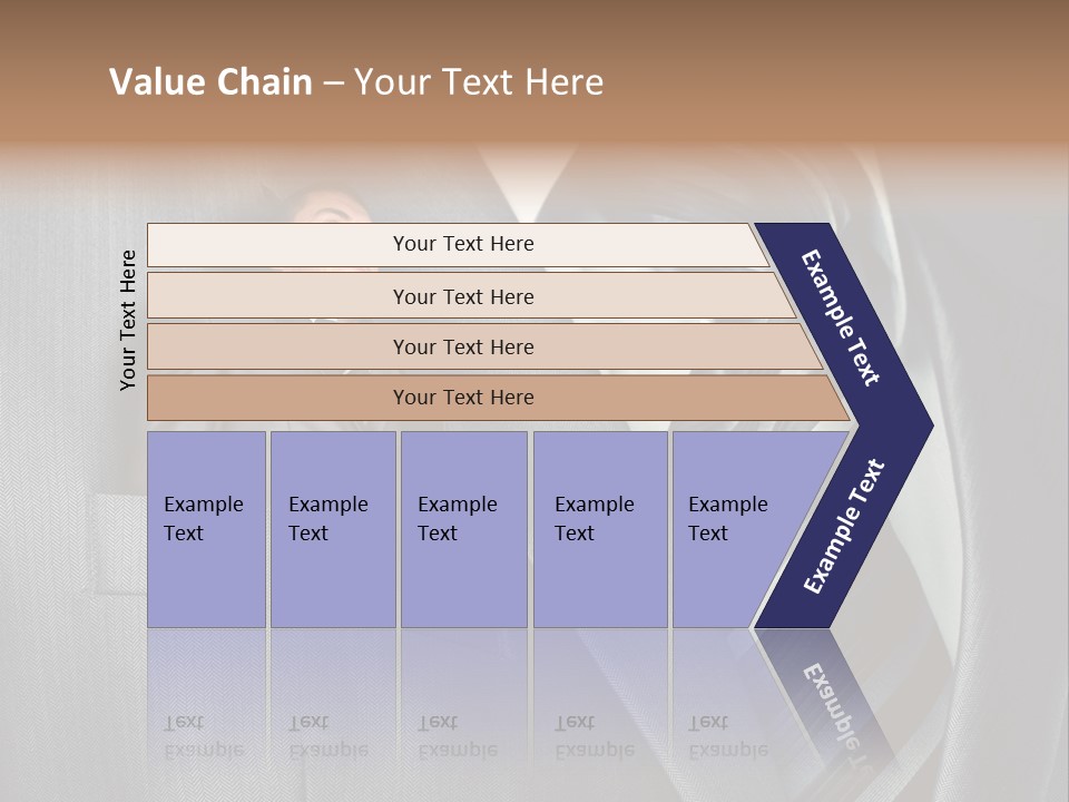 Job Person Suit PowerPoint Template