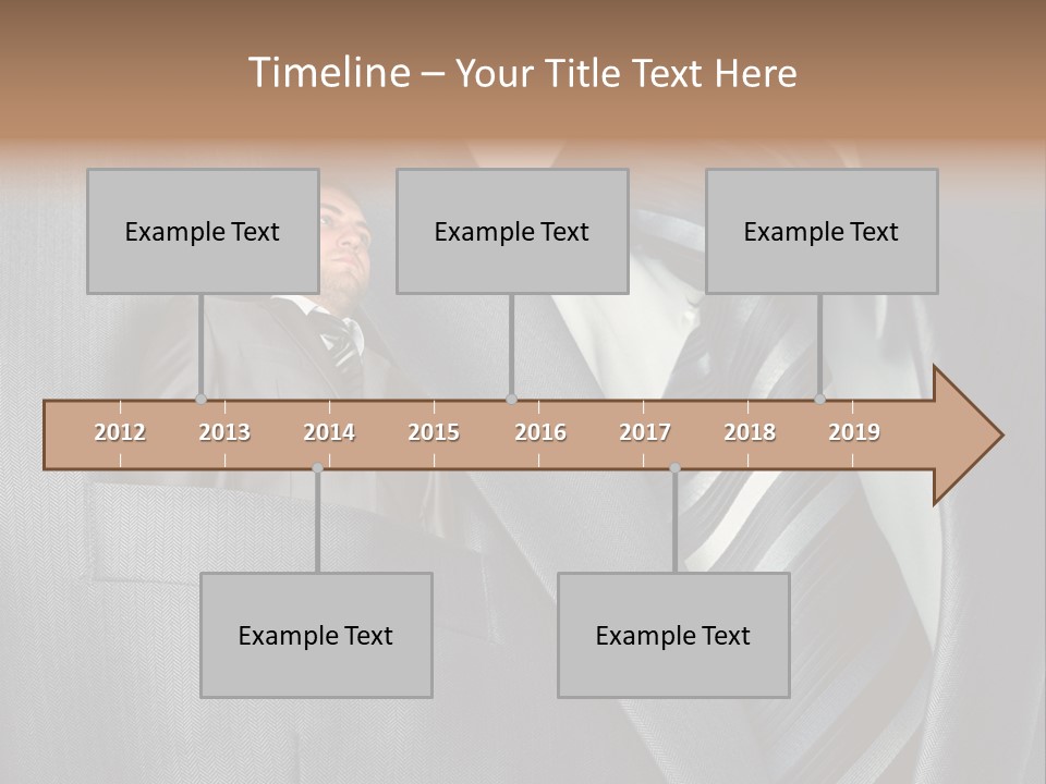 Job Person Suit PowerPoint Template