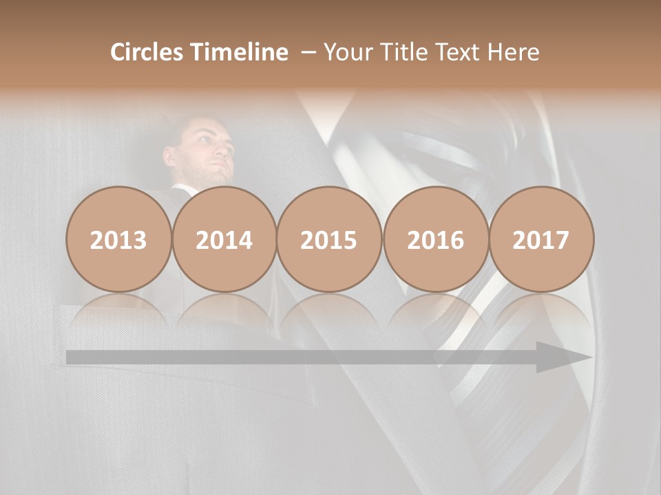 Job Person Suit PowerPoint Template