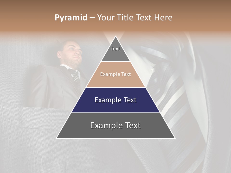 Job Person Suit PowerPoint Template