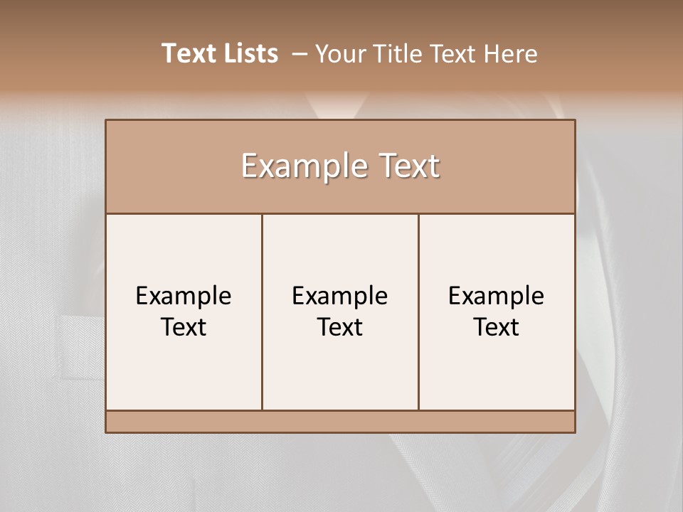 Job Person Suit PowerPoint Template