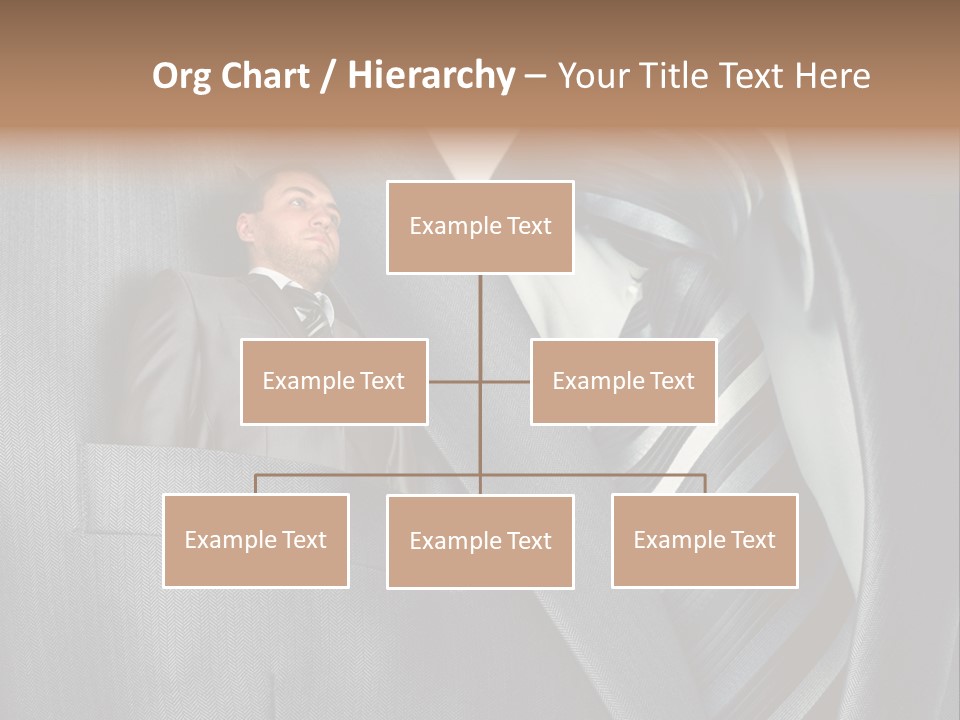 Job Person Suit PowerPoint Template