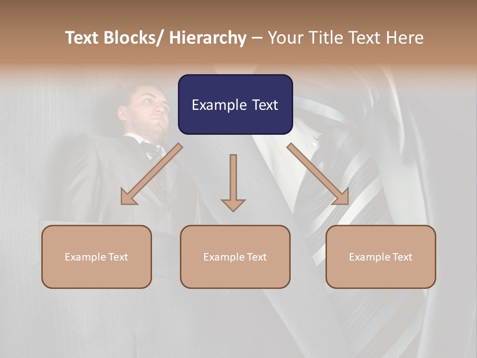 Job Person Suit PowerPoint Template