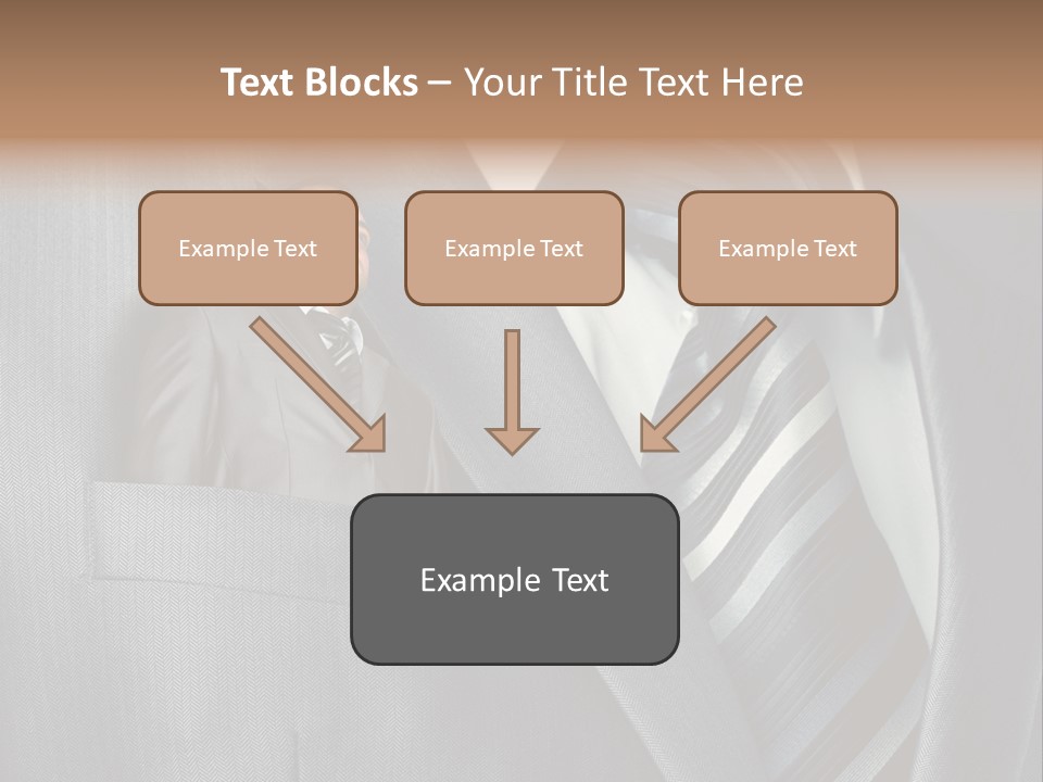 Job Person Suit PowerPoint Template