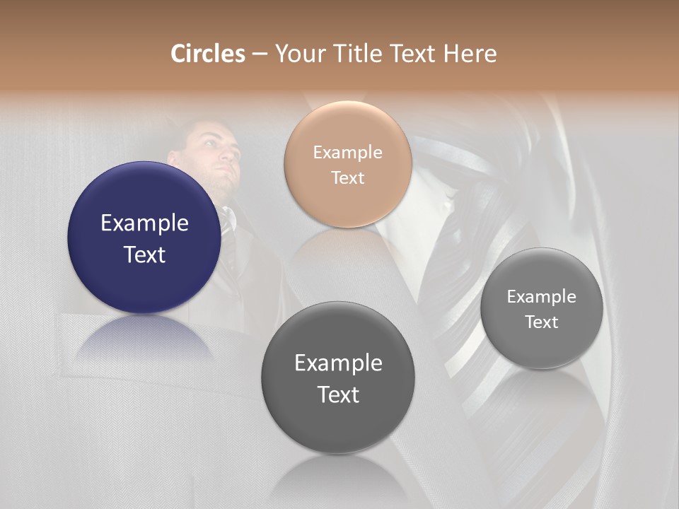 Job Person Suit PowerPoint Template