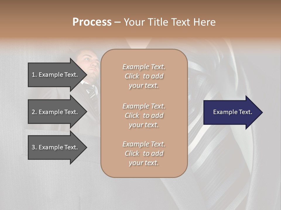 Job Person Suit PowerPoint Template