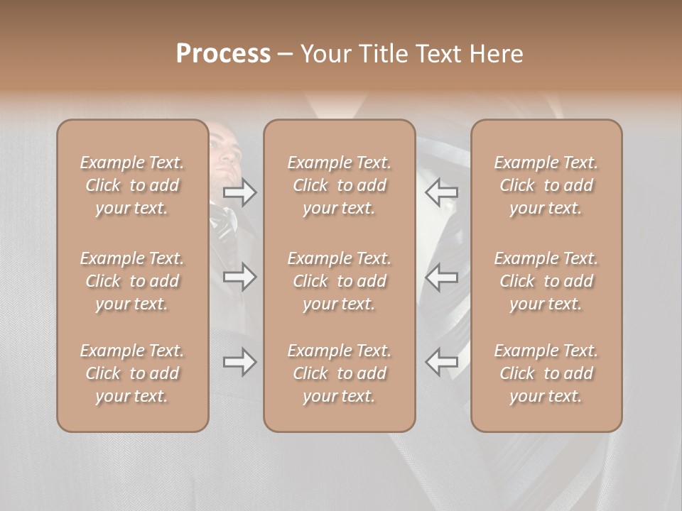Job Person Suit PowerPoint Template