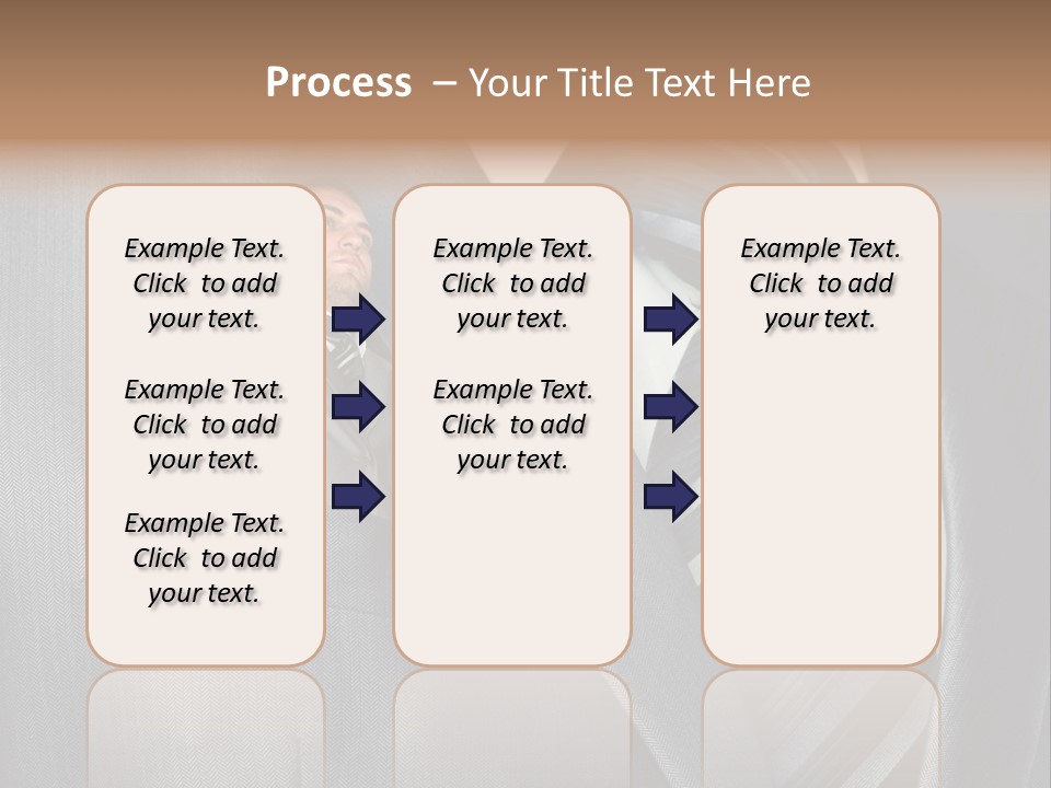 Job Person Suit PowerPoint Template