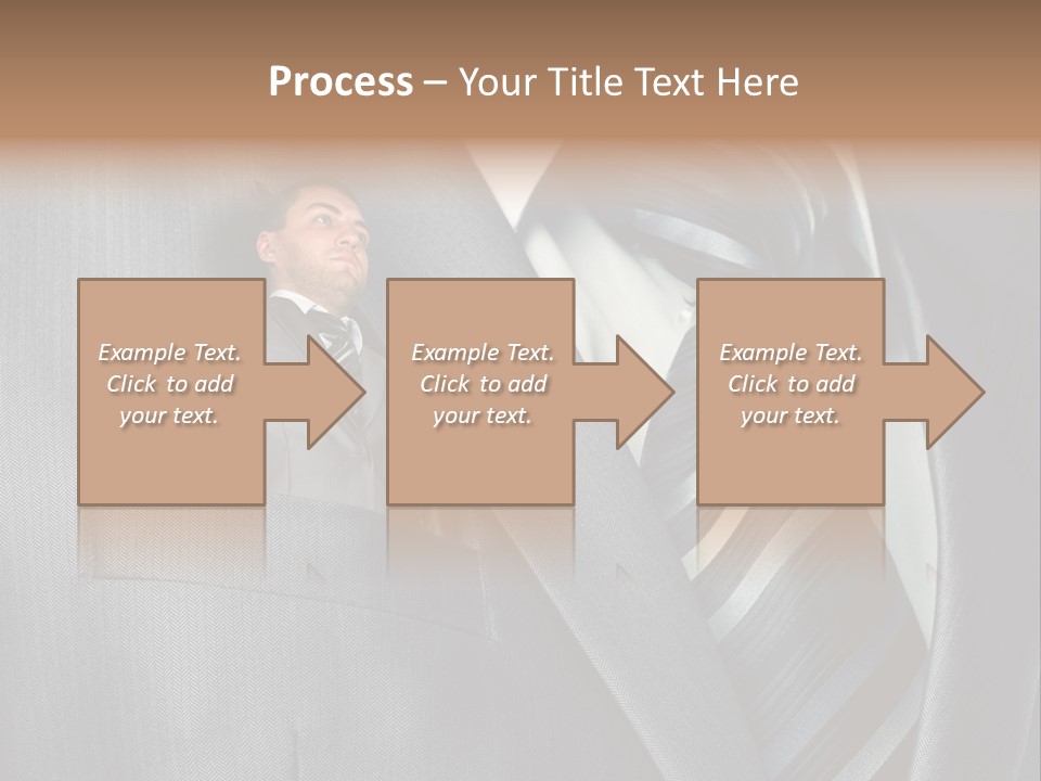 Job Person Suit PowerPoint Template