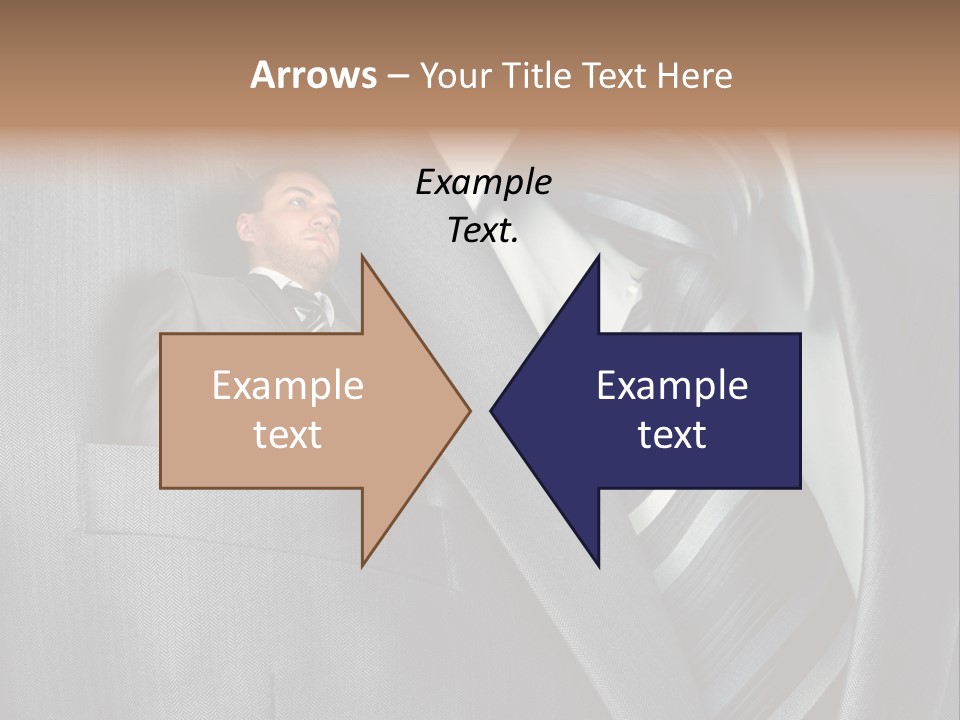 Job Person Suit PowerPoint Template