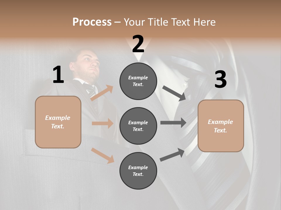 Job Person Suit PowerPoint Template
