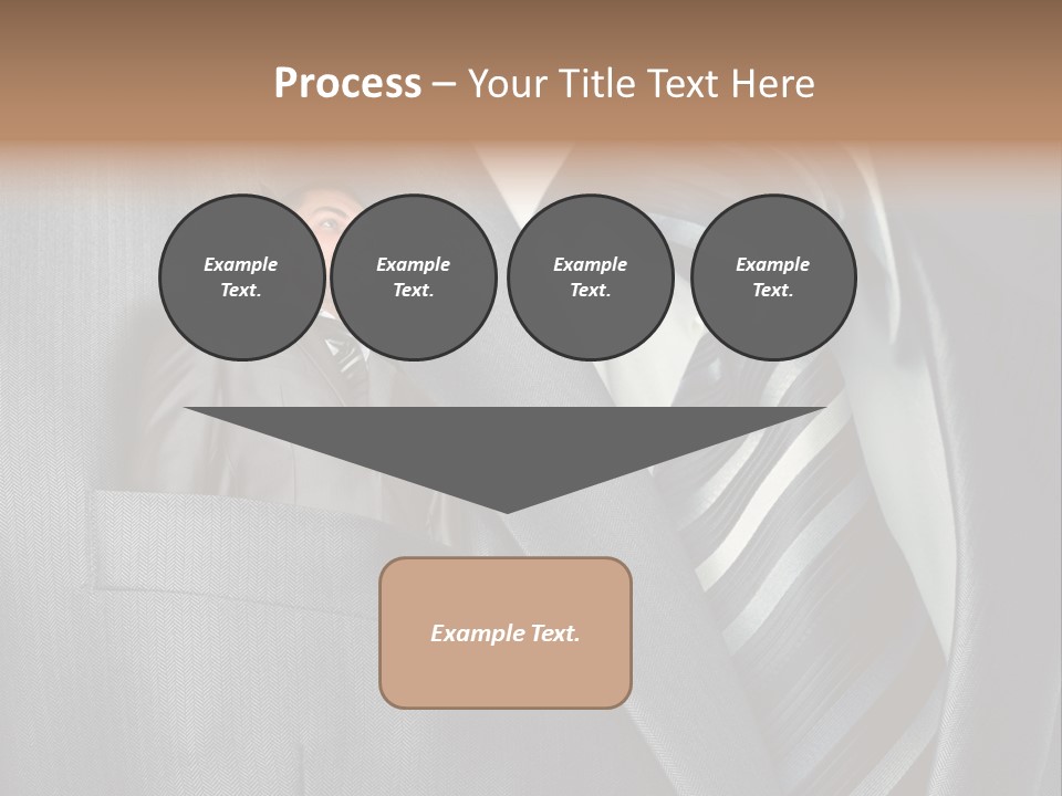 Job Person Suit PowerPoint Template