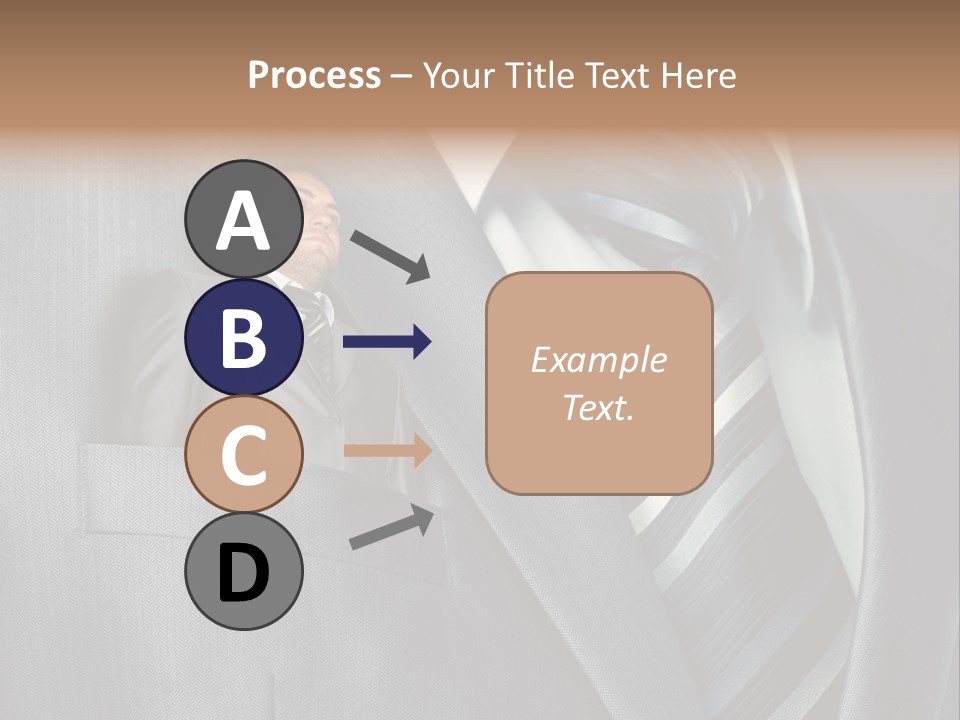 Job Person Suit PowerPoint Template