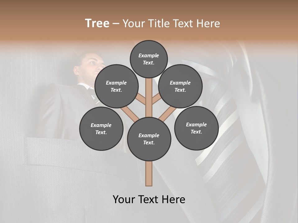 Job Person Suit PowerPoint Template