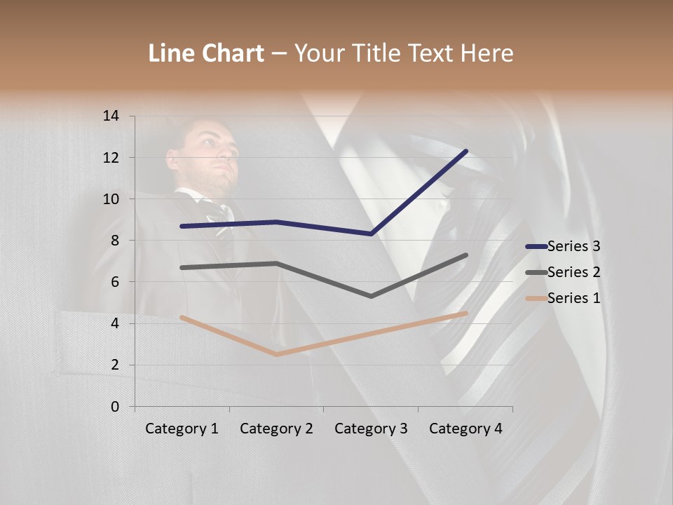 Job Person Suit PowerPoint Template