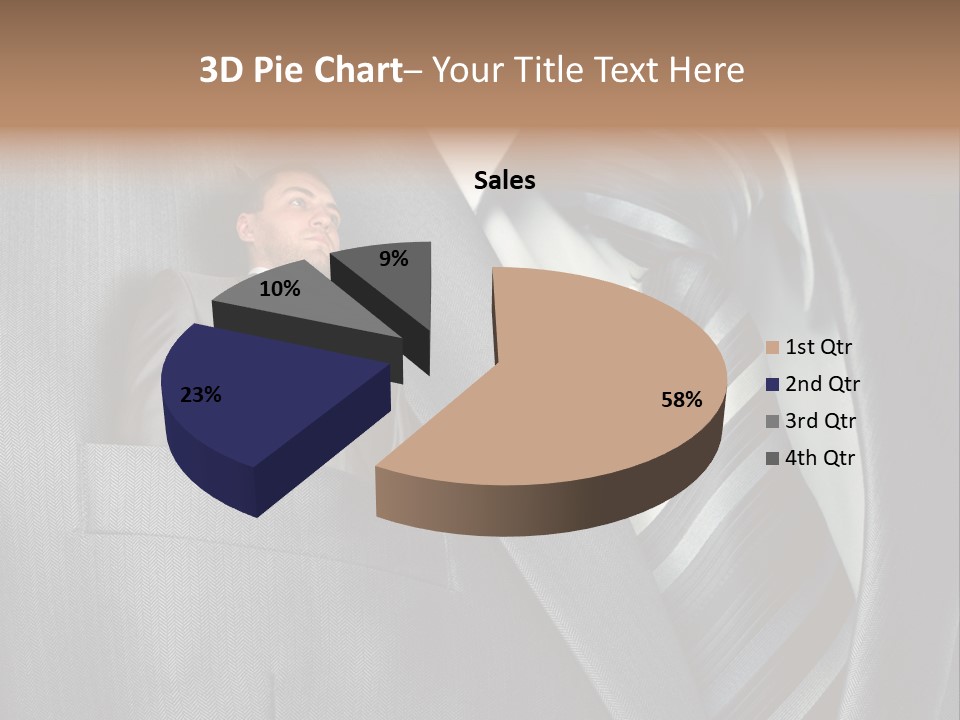 Job Person Suit PowerPoint Template