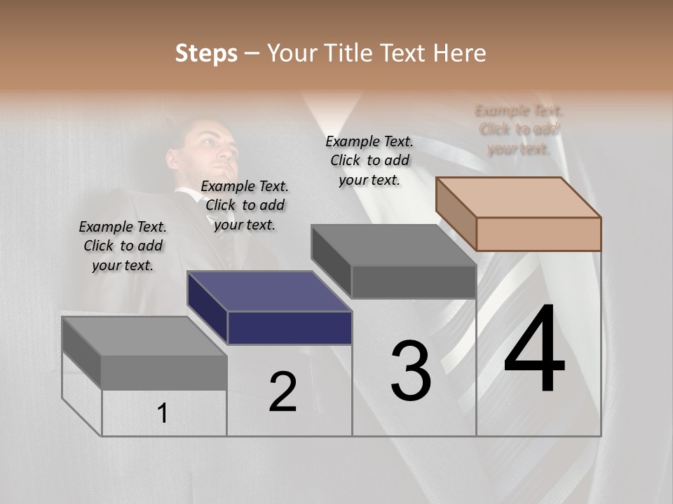 Job Person Suit PowerPoint Template