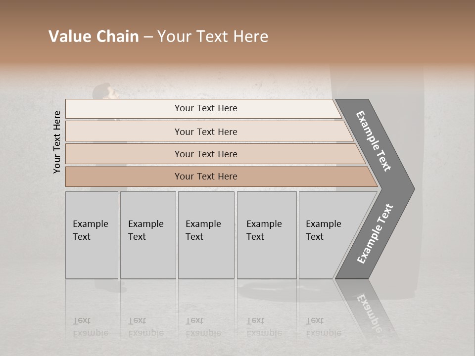 Modern Job Standing PowerPoint Template
