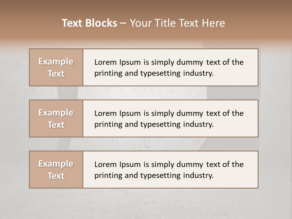 Modern Job Standing PowerPoint Template