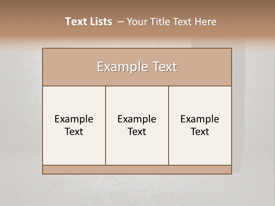 Modern Job Standing PowerPoint Template
