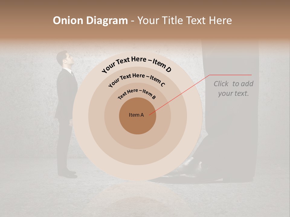 Modern Job Standing PowerPoint Template