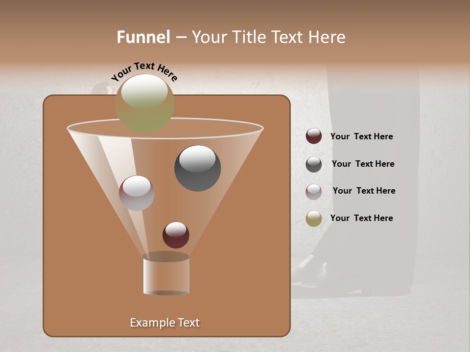 Modern Job Standing PowerPoint Template