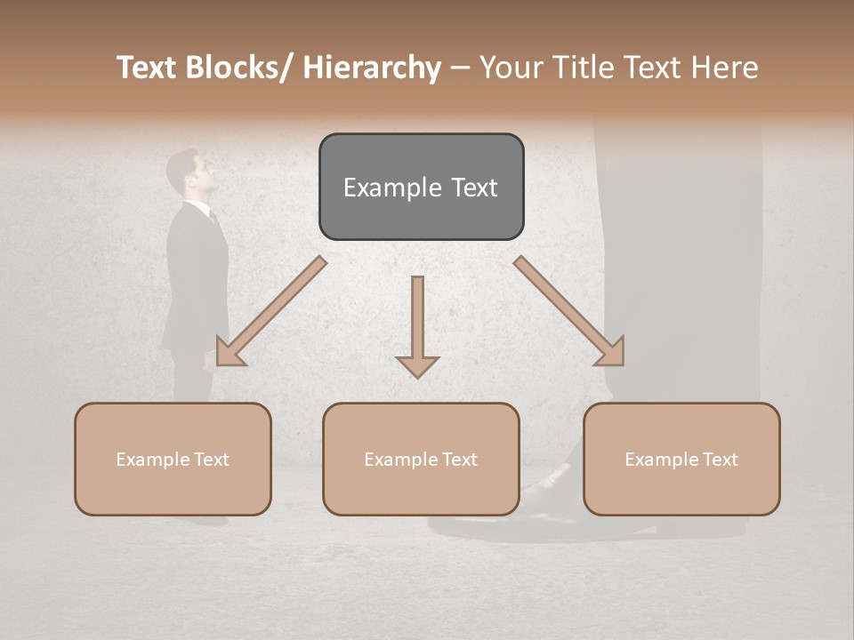 Modern Job Standing PowerPoint Template