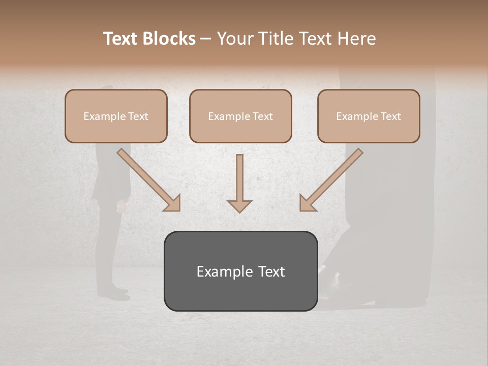 Modern Job Standing PowerPoint Template