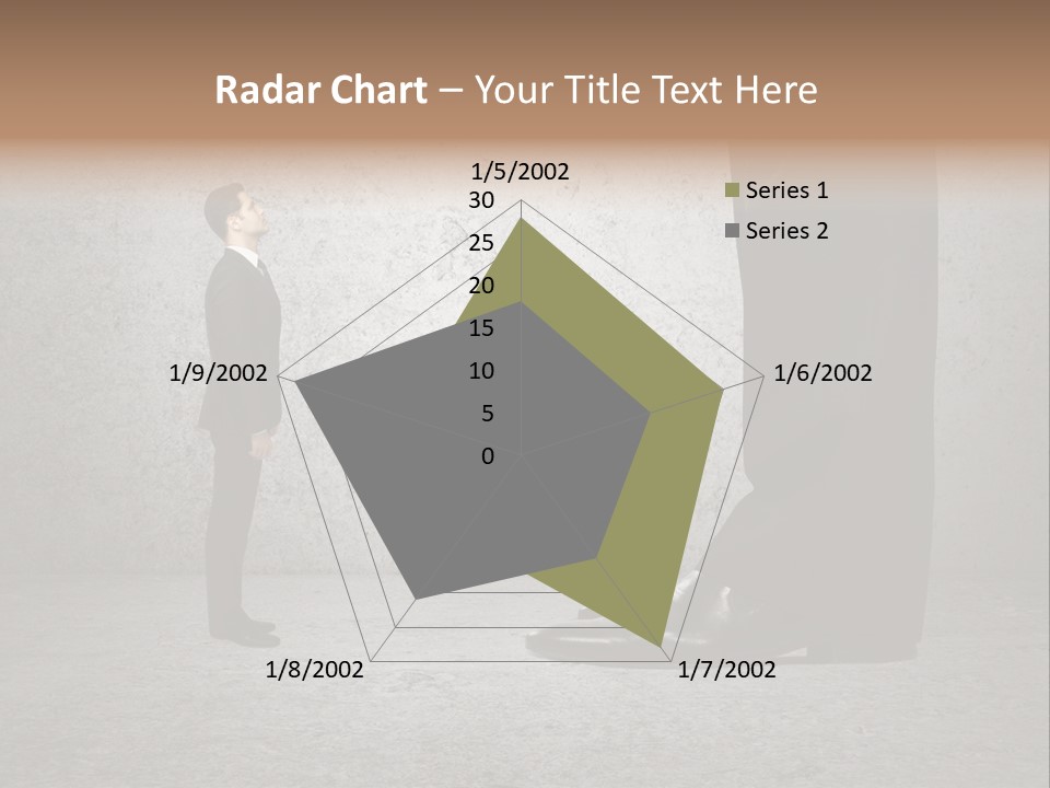 Modern Job Standing PowerPoint Template