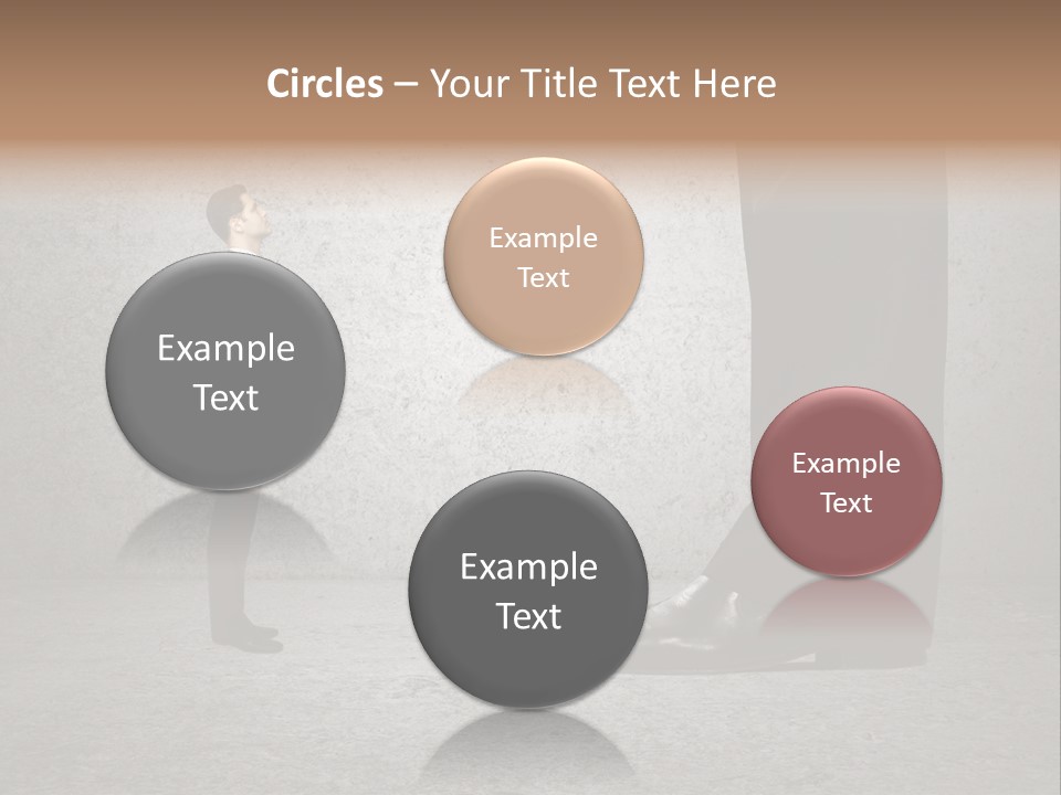 Modern Job Standing PowerPoint Template