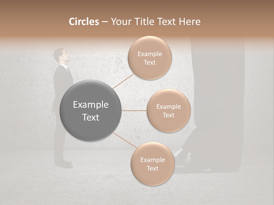 Modern Job Standing PowerPoint Template
