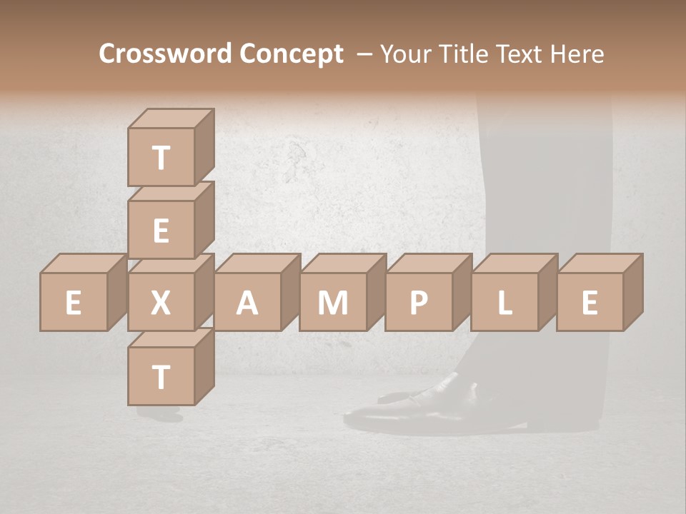 Modern Job Standing PowerPoint Template