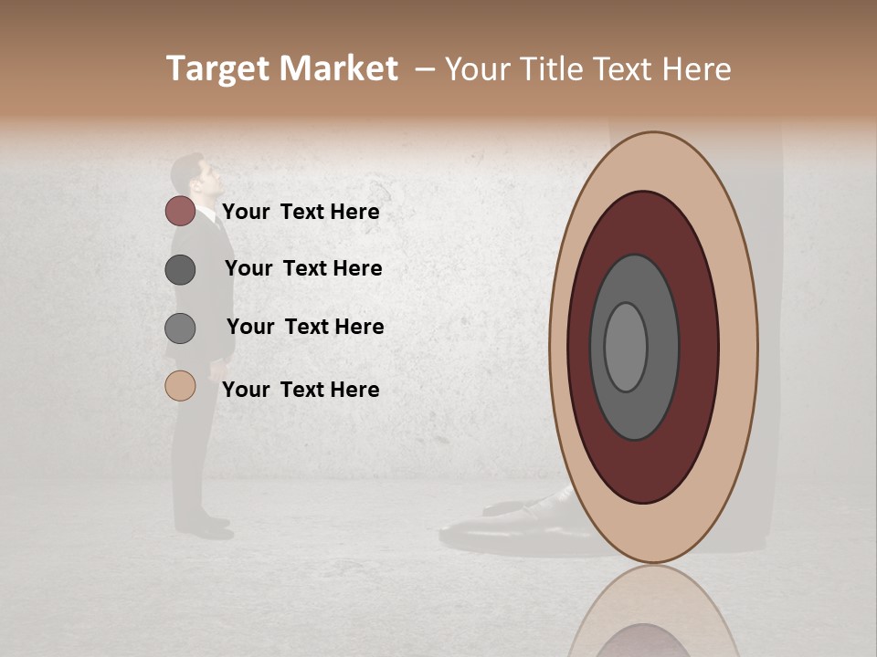 Modern Job Standing PowerPoint Template