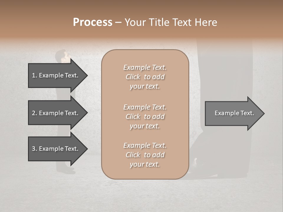 Modern Job Standing PowerPoint Template