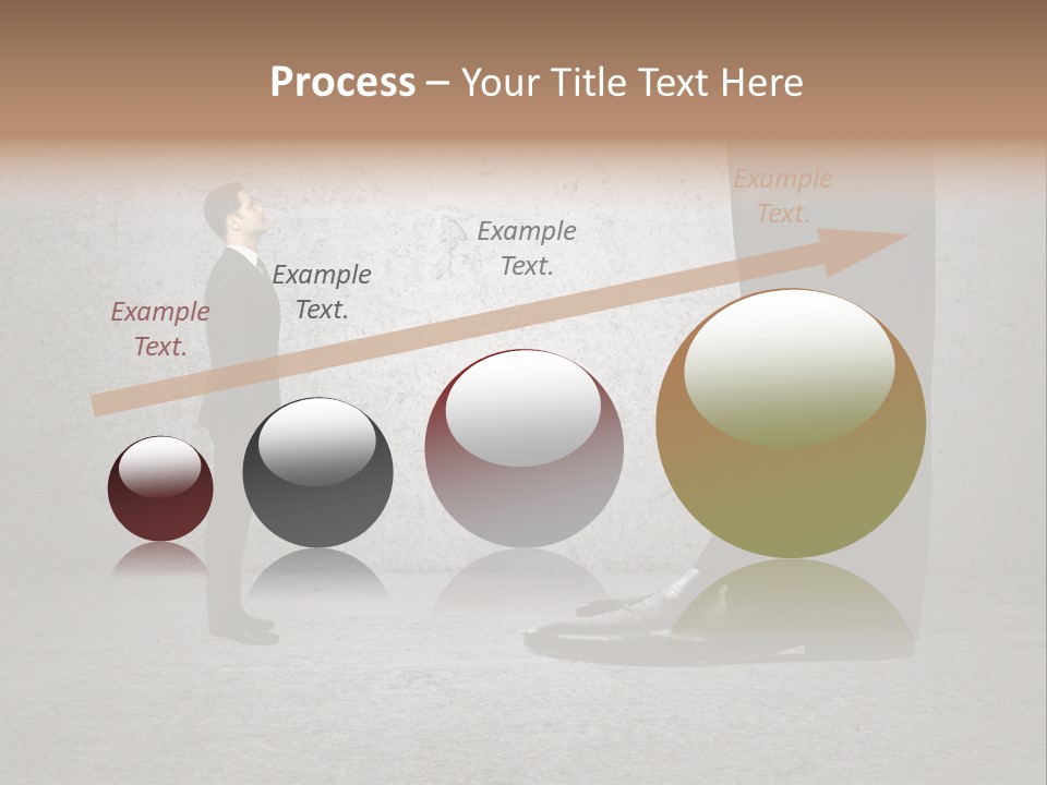 Modern Job Standing PowerPoint Template