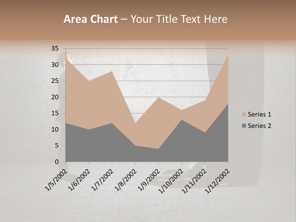 Modern Job Standing PowerPoint Template
